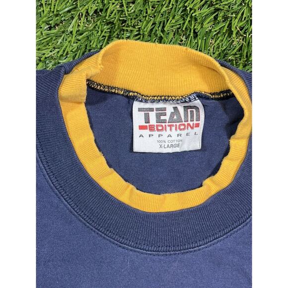 VTG 90's Team Edition Notre Dame Fighting Irish NCAA T-Shirt Men's XL Distressed - Picture 10 of 13